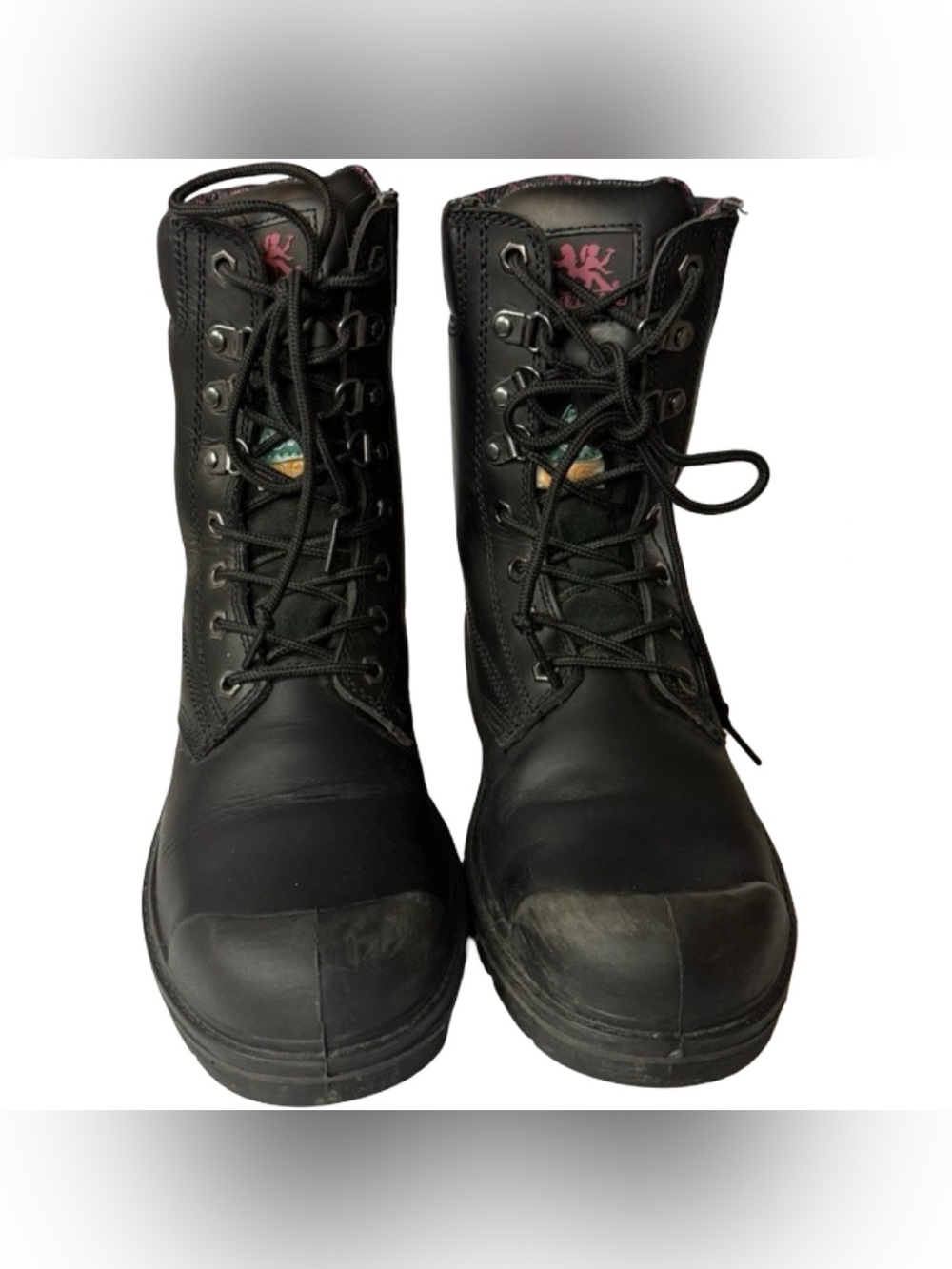 Women's Steel Toe Boots Moxie Trades Size 9.5 Waterproof Black MT50165